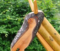 Holzpferd Dolittle:    Sonderanfertigung als Übungspferd für Voltigierer, Bogenschützen, Schwertkä