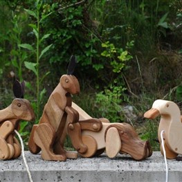 Holzspielzeug beweglich